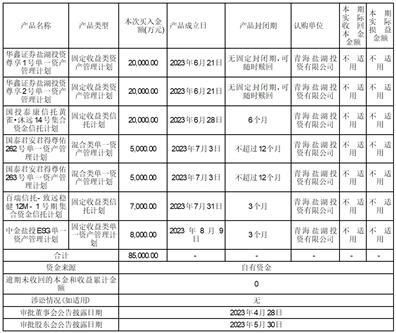 青海鹽湖工業股份有限公司關于使用閑置自有資金進行證券投資的進展公告